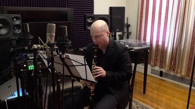 J.S. BACH 4. Presto - Violin Sonata No. 1, BWV 1001 - clarinet Alexey Gorokholinskiy смотреть онлайн