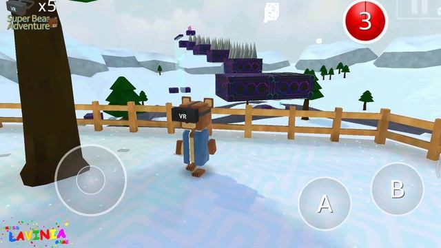 Новая Миссия в Super Bear Adventure на русском классный паркур Super Bear! Приключение Супер Мишки! смотреть онлайн