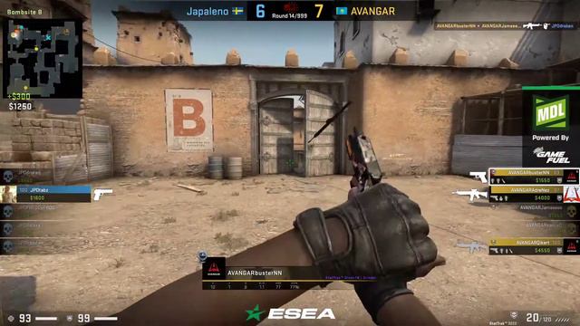 ESEA MDL SEASON 32 EUROPE AVANGAR VS JAPALENO | DUST 2 | CSGO 2019 смотреть онлайн