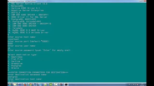 Fast data export from ASE Sybase to PostgreSQL. смотреть онлайн