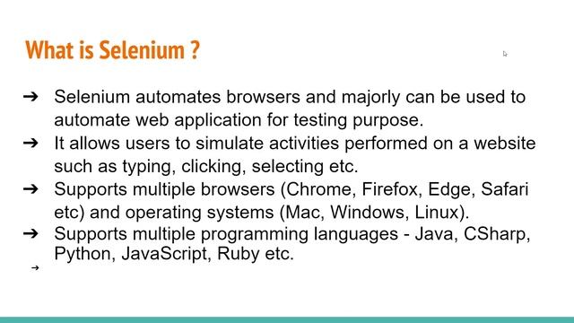 #1. Introduction To Selenium WebDriver | Java 11 | Selenium 4 | #selenium #java смотреть онлайн