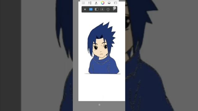 Speed painting | uchiha sasuke | manga | Autodesk sketchbook смотреть онлайн