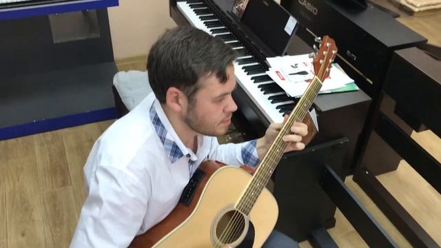 Музлидер - обзор гитары Colombo LF4111 EQ смотреть онлайн