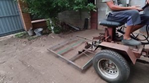 Планировщик грунта самодельный