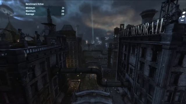 Batman: Arkham City - Benchmark (Intel HD Graphics 4400) смотреть онлайн