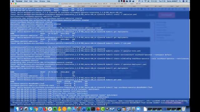 Deploy a Couchbase cluster on a D2iQ Konvoy Kubernetes cluster смотреть онлайн
