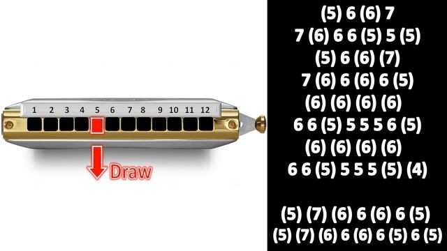 WICKED GAME ON CHROMATIC HARMONICA, ANIMATED TUTORIAL, ARMÓNICA CROMÁTICA, GAITA DE BOCA MUNDHARMON смотреть онлайн