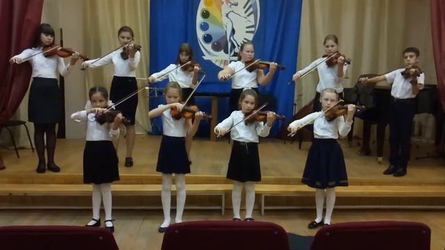 651 Ансамбль скрипачей АРТ г Агрыз Родной край Татарстан1 смотреть онлайн