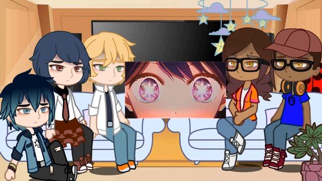 MLB React To Marinette As Ai Hoshino | Gacha Club