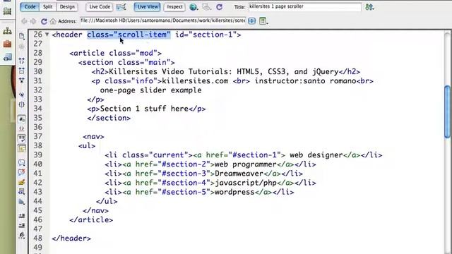 HTML5, CSS3 and jQuery Course - Basic HTML смотреть онлайн