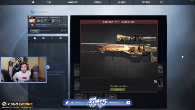 Как ему выпал Dragon Lore с 5% шанса на выпадение, это не реально с 1 открытия коллекция COBBLESTON смотреть онлайн