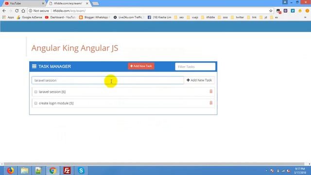 AngularJS PHP CRUD MYSQLi (Create, Read, Update, Delete) Operations смотреть онлайн