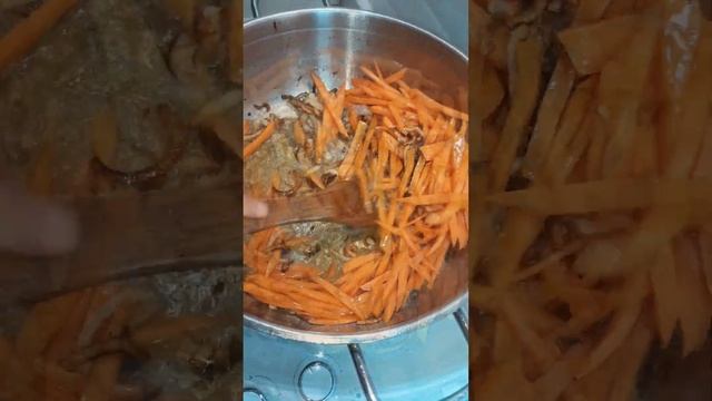 ПЛОВ С КУРИЦЕЙ И БУЛГУРОМ #cookingwithumeda #youtubevideo #recipe смотреть онлайн