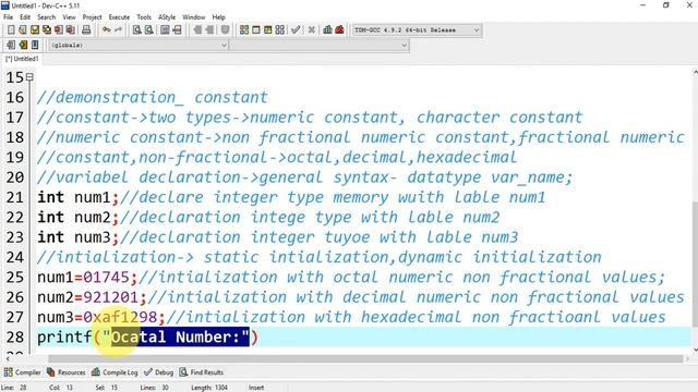 Lecture-02| Constant & It's types| Variable Declaration & Intialization in C/C++| in Pashto смотреть онлайн