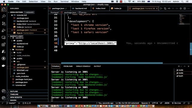 could not proxy request from react frontend | econnrefused | api requests to express backend error смотреть онлайн