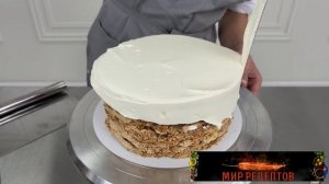 Крем "Чиз" На Белом Шоколаде | Шоколадный Крем Чиз Для Выравнивания Торта #кремчиз