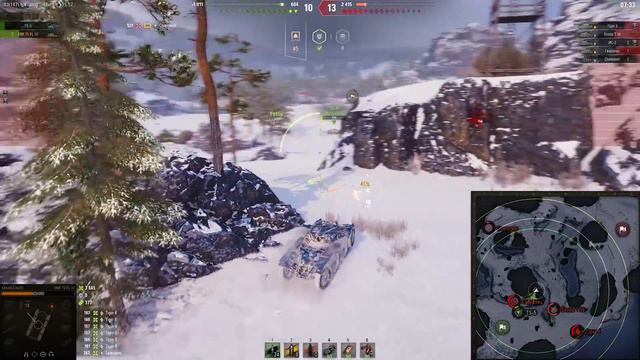 САМАЯ ОГРОМНАЯ ЗАНОЗА В ЗАДН***! Они не понимали как его победить! Лучший прем танк ebr 75 в wot смотреть онлайн