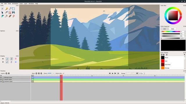 Pencil2D | Move and Zoom the Camera Layer смотреть онлайн