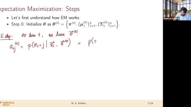 Lecture 7: Density Estimation using GMM and Expectation Maximization - Harpreet S. Dhillon смотреть онлайн