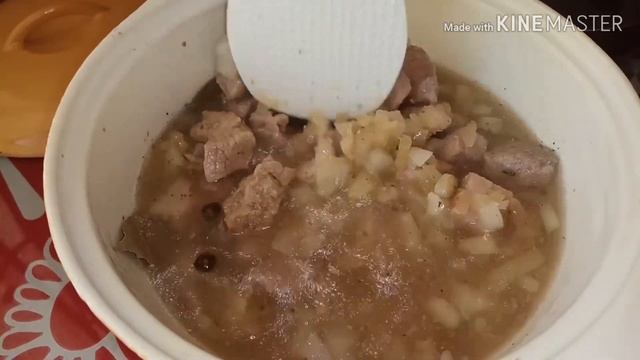 Мясо с ароматной подливой к любому блюду! Гуляш из свинины. смотреть онлайн