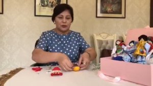 Текстильная кукла в народном мордовском  женском костюме