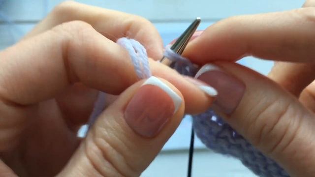 Коса из 12 петель спицами. Узор 