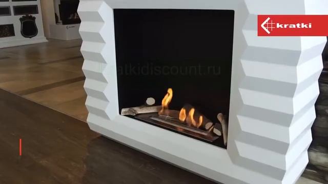 Видео обзор Биокамин напольный портальный Kratki PINUS в магазине Биокамин.рф смотреть онлайн