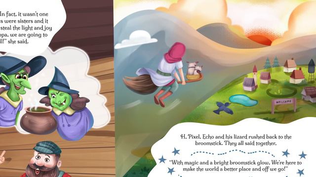 Английский мультик - Echo, Pixel And H