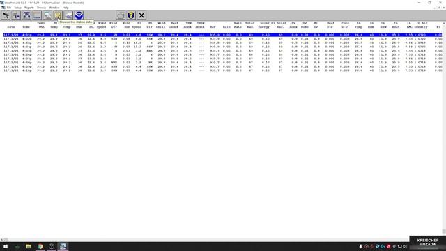 Descarga de datos estaciones Davis (Weatherlink) смотреть онлайн