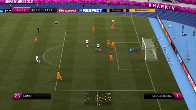 FIFA 12 (UEFA Euro 2012): 13.06 - Сим. матча "Голландия - Германия" смотреть онлайн