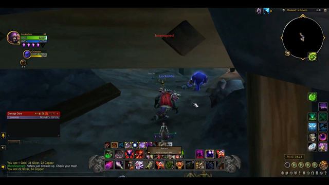 Location of Rare Nefaru (The Den Mother) | Duskwood | WOW World of Warcraft смотреть онлайн