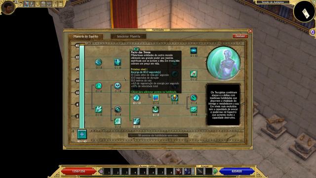 TITAN QUEST ATLANTIS SKILLS (PT-BR) - ESPÍRITO (SPIRIT) смотреть онлайн