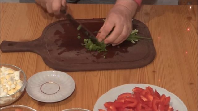Ну ОЧЕНЬ Легкий САЛАТ с Болгарским перцем / Сыром / //Salad with bell pepper / cheese / pineapple смотреть онлайн