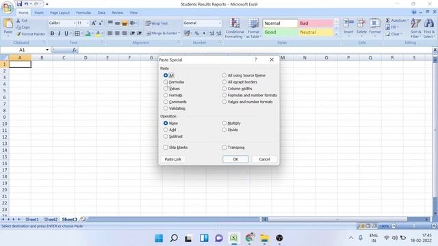 Paste Special in MS Excel || Paste Special Kya Hai || By Thakur Sir смотреть онлайн