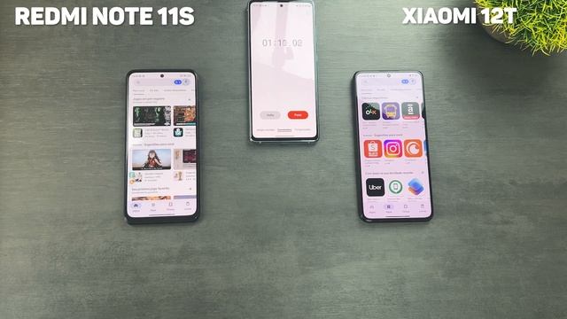 Redmi Note 11S 5G VS Xiaomi 12T - First SPEED TEST