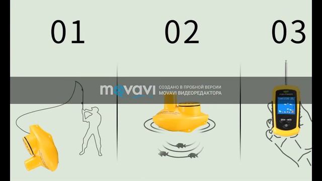 Эхолот для рыбной ловли FFC1108-1 Лидер продаж сигнализации 100 м смотреть онлайн