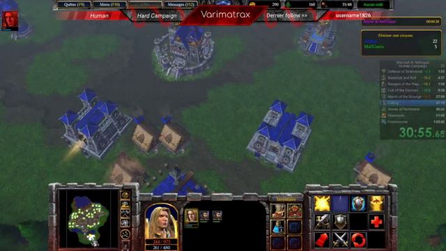 Warcraft 3 Reforged Speedrun - Hard - Human Campaign - 59m08s смотреть онлайн