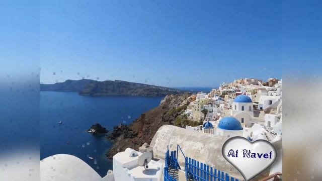 Город Ия на острове мечты - Санторини в Греции смотреть онлайн