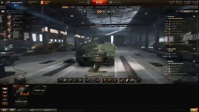 World of Tanks: Tank Review: WZ-120-1G FT: Is It Worth It??? (Ace Tanker Gameplay) смотреть онлайн