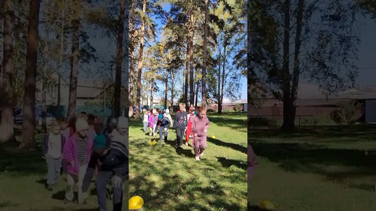 Наслаждаемся чудесной погодой и занимаемся физической активностью на свежем воздухе смотреть онлайн