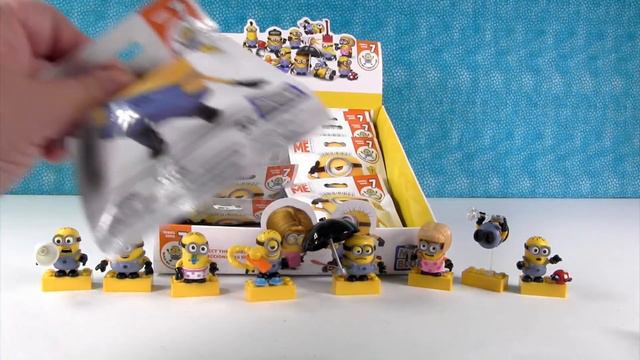 Minions Despicable Me Mega Bloks Series 7 Blind Bag Opening | PSToyReviews смотреть онлайн