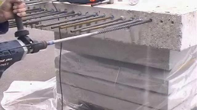 Устройство арматурных выпусков Fischer хим. анкер смотреть онлайн