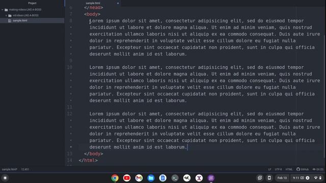 Edit HTML Super Fast With The Pulsar Text Editor смотреть онлайн
