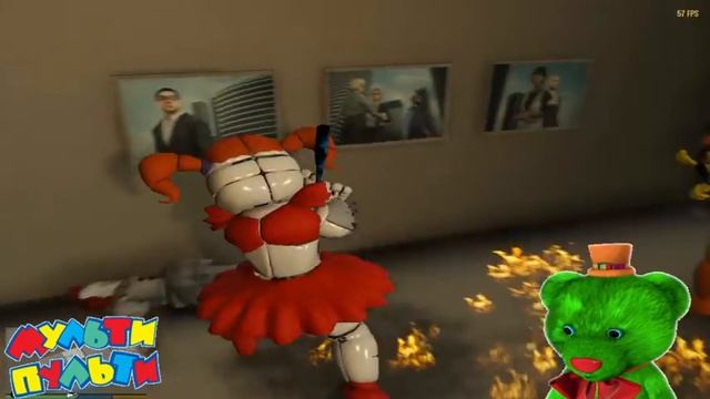 Five Nights At Freddy's ПРИКЛЮЧЕНИЯ АНИМАТРОНИКОВ СТРАШНЫЙ ЛИФТ ФНАФ ЗЕЛЕНЫЙ МЕДВЕДЬ смотреть онлайн