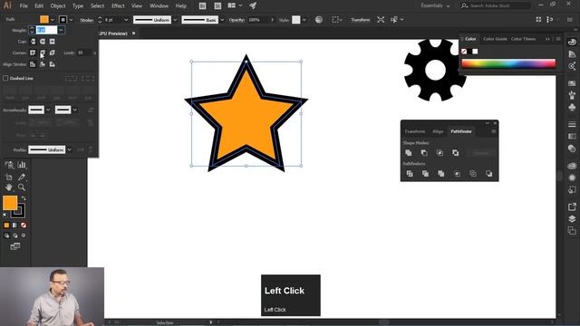Adobe Illustrator Training - Class 9 - Learn Pathfinder and Make Icons [Eng Sub] смотреть онлайн