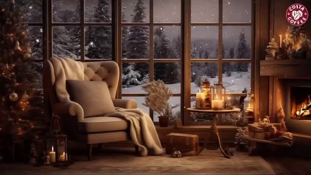 Новогодняя мелодия 12.Warm Night with Jazz Costa Christmas Instrumental ? смотреть онлайн