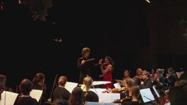 Laurène Baron (violon) - Hymne pour violon et orchestre de Alphons Diepenbrock (1862-1921)