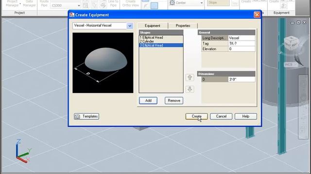 7 AutoCAD Plant 3D Equipment смотреть онлайн
