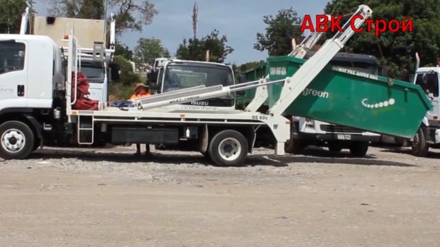 Вывоз мусора бункером 8 метров кубических. смотреть онлайн