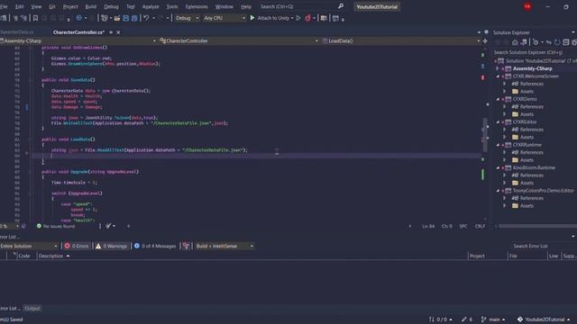 Unity Save System | Json смотреть онлайн